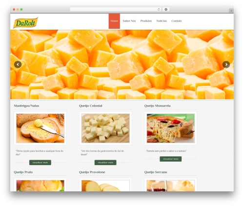 justshop WordPress theme - laticiniosdarolt.com.br