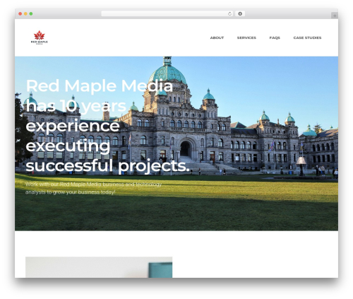 Landpick theme WordPress - redmaplemedia.com