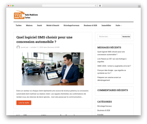 MakeMoney Pro WordPress theme - radio-modelisme-tarbes.com