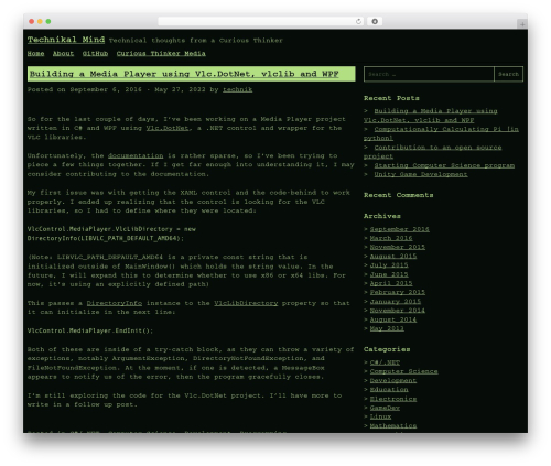 Micro theme WordPress free - technikalmind.net Micro theme WordPress free - technikalmind.net