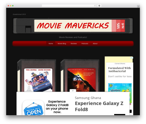 Movie Mavericks Noto Child WordPress theme - moviemavericks.com