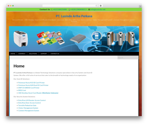 Nevler theme WordPress - luxindo.net