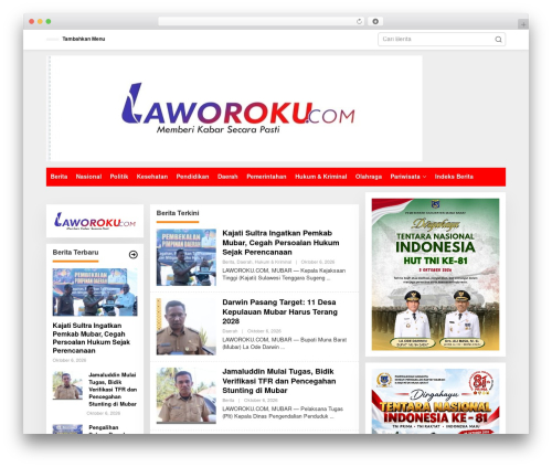 Newkarma WordPress theme - laworoku.com