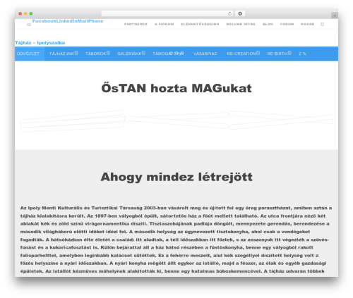 Nirvana theme WordPress free - tajhazipolyszalka.sk