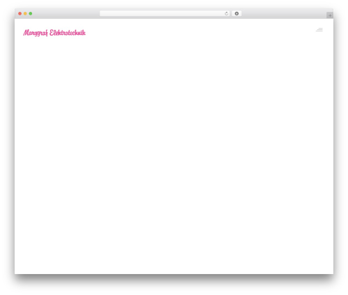OneUp best WordPress theme - marggraf-elektrotechnik.de