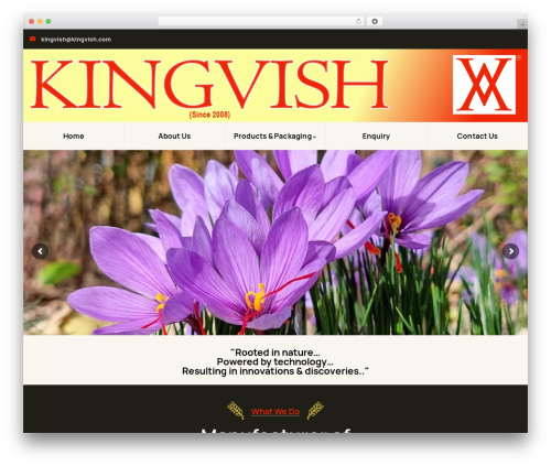 Orgarium themer WordPress plugin - kingvish.com