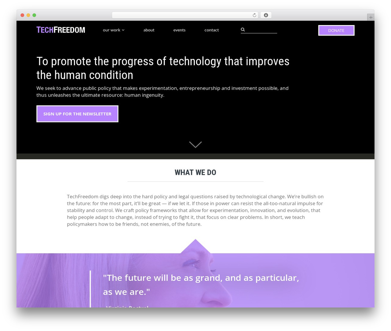 Paperback WordPress theme design - techfreedom.org Paperback WordPress theme design - techfreedom.org