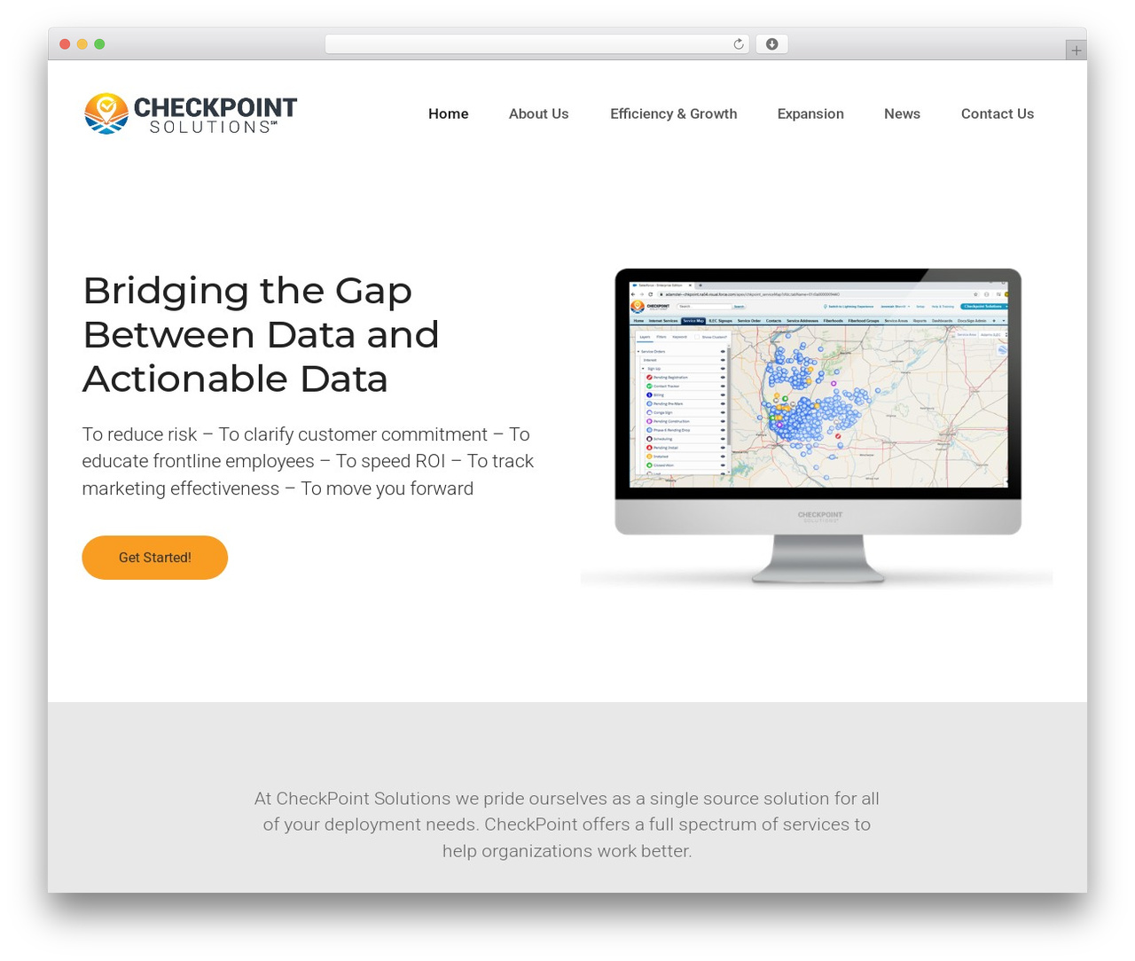 Pergo top WordPress theme - checkpointsolutions.net