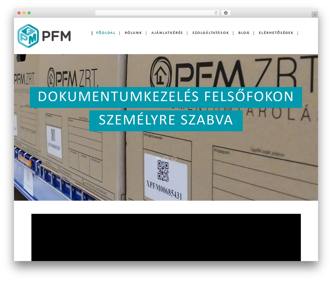 PFM WP theme - pfm.hu