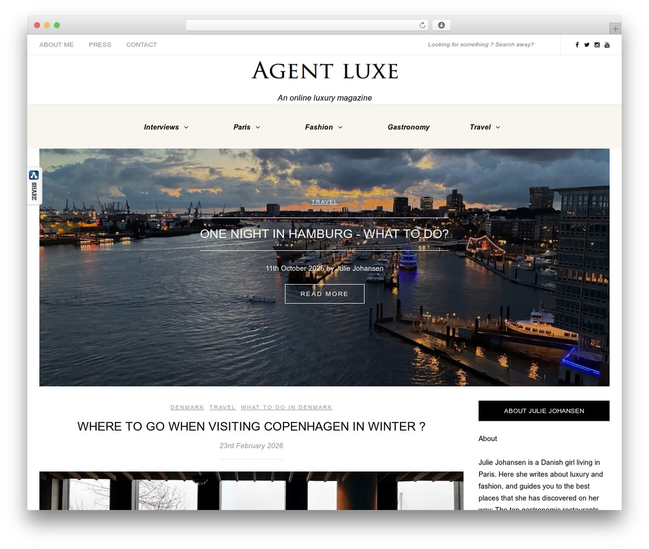 Piemont WordPress theme - agentluxe.com