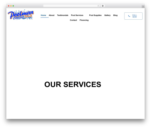 Pool services helper WordPress plugin - poolmanpools.com