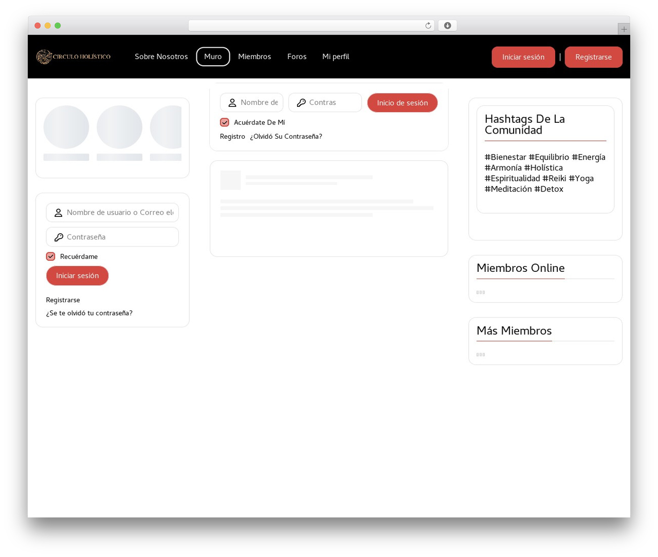 REIGN WordPress theme - circuloholistico.com