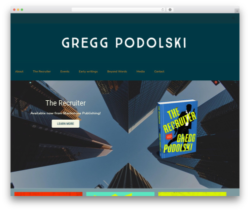 Seva theme WordPress - greggpodolski.com