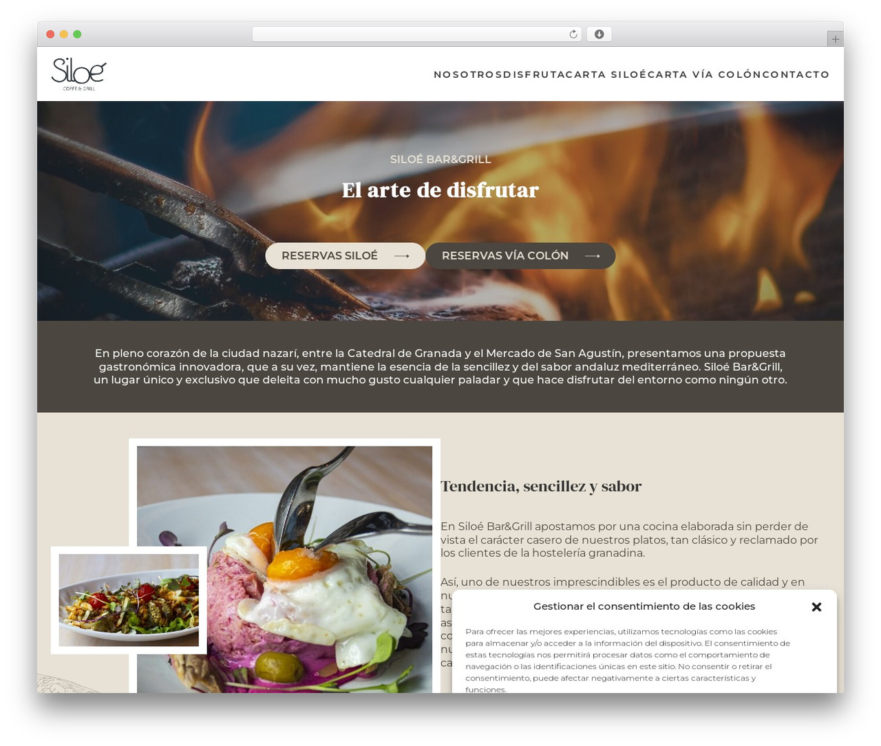 Siloé WP theme - siloebarygrill.com Siloé WP theme - siloebarygrill.com