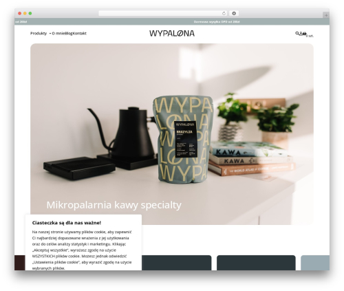 Przelewy24 WordPress plugin - wypalona.coffee