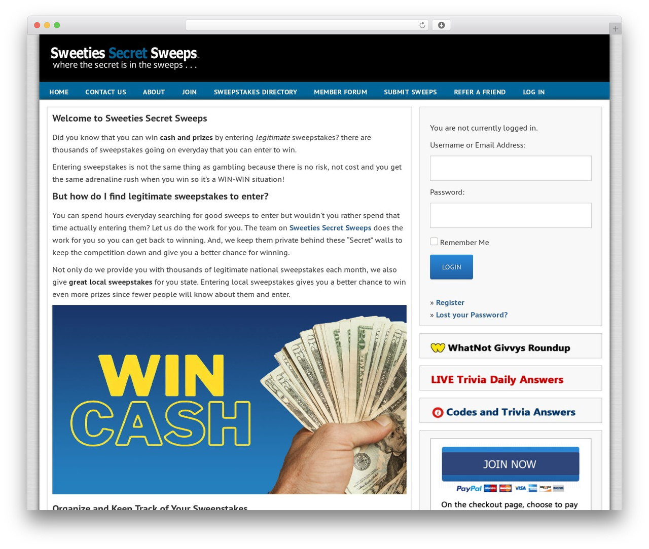 Genesis WordPress theme - sweetiessecretsweeps.com Genesis WordPress theme - sweetiessecretsweeps.com