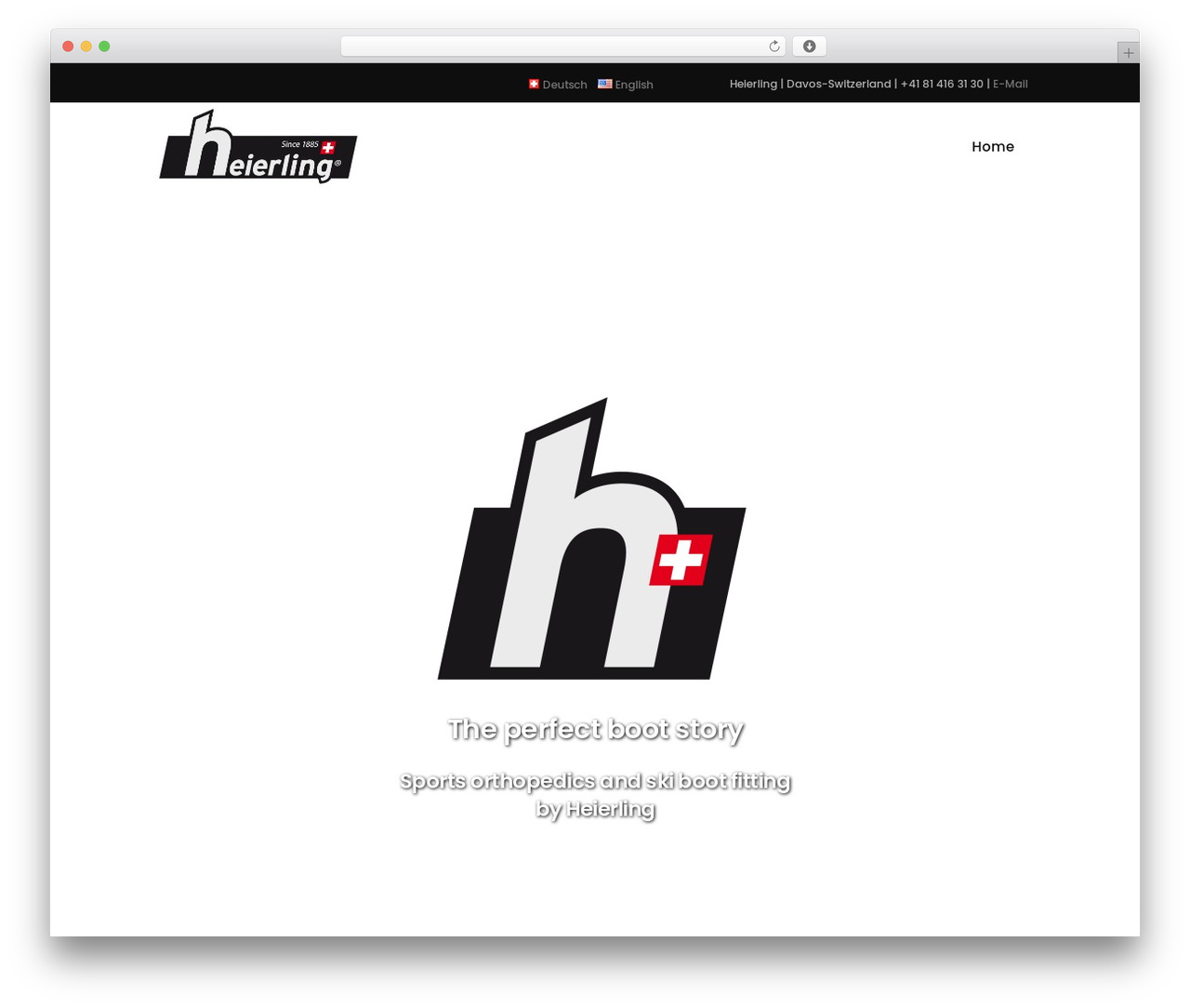 Suprema WordPress theme - heierling.ch