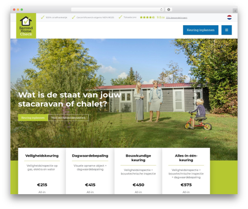 Theme WordPress Fuze framework - secondhomecheck.nl