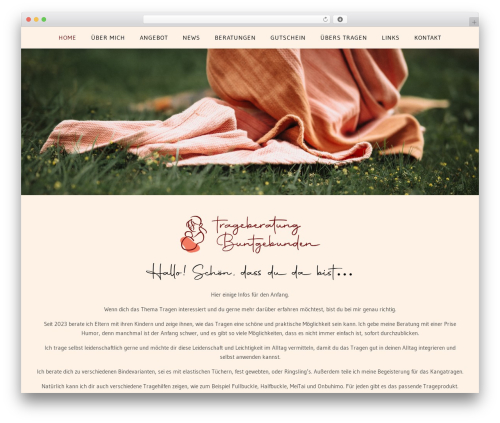 Gutena testimonial WordPress plugin - buntgebunden.ch