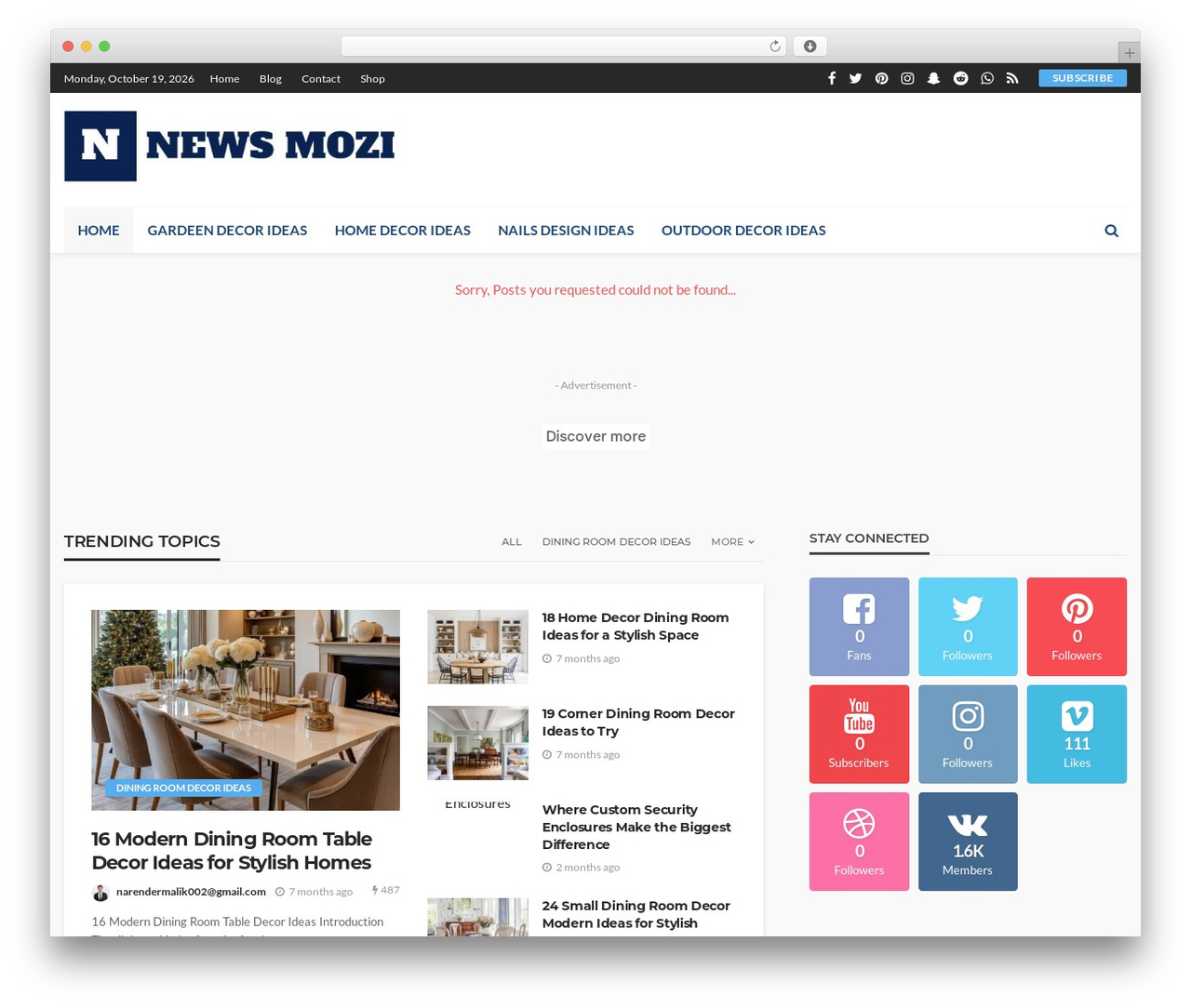 Theme WordPress Bingo - newsmozi.com