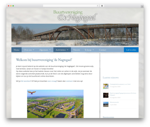 Theme WordPress GeneratePress - nagtegael.net