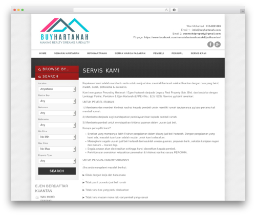 Theme WordPress OpenDoor - buyhartanah.com
