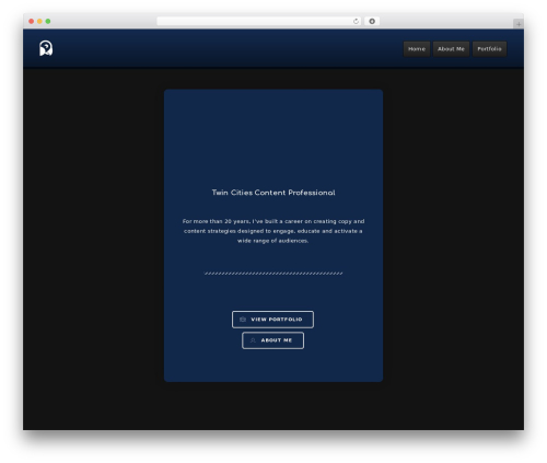 Theme WordPress React - andybalgord.com