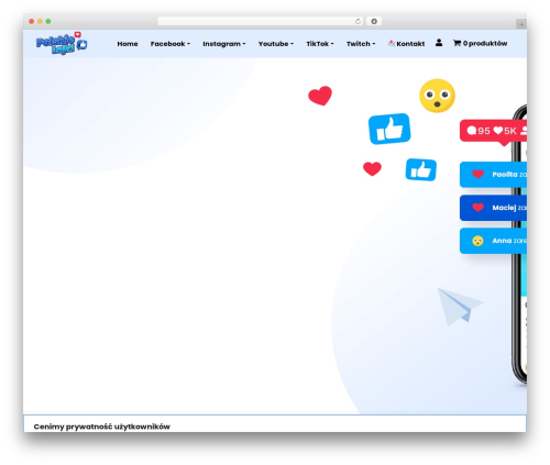 Cashbill payment method WordPress plugin - polskie-lajki.pl