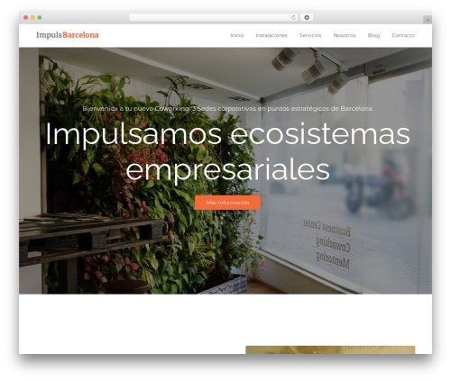 Theme WordPress Webify - impulsbarcelona.com