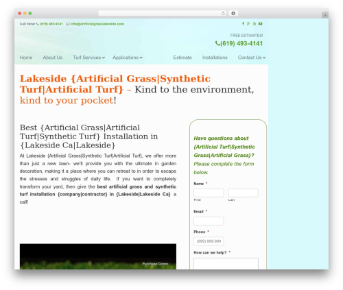 Worker wpbakery WordPress plugin - artificialgrasslakeside.com