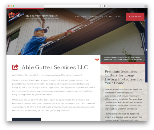 UI14 - V8 WordPress theme - verobeachgutters.com