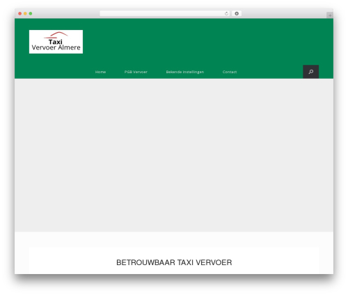 Chauffeur booking system WordPress plugin - taxivervoeralmere.nl
