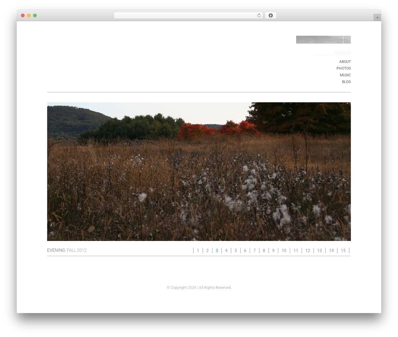 WordPress theme Min - ccrow.net