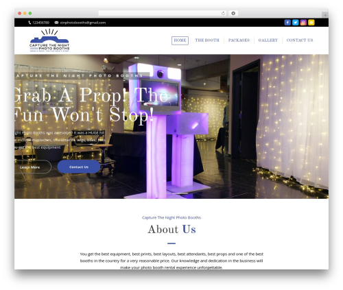 WordPress theme ConnectedWing - ctnphotobooths.com