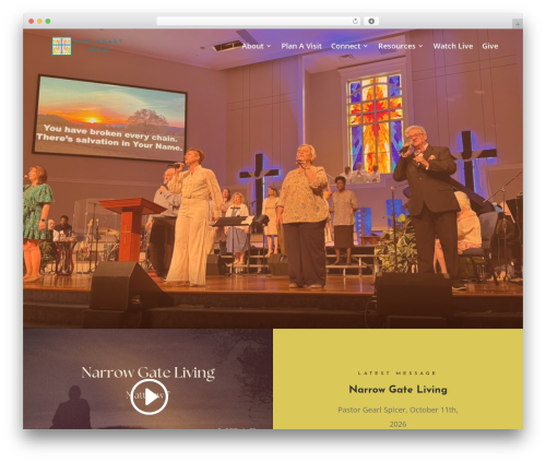 WordPress theme Divi - oneheartchurch.org