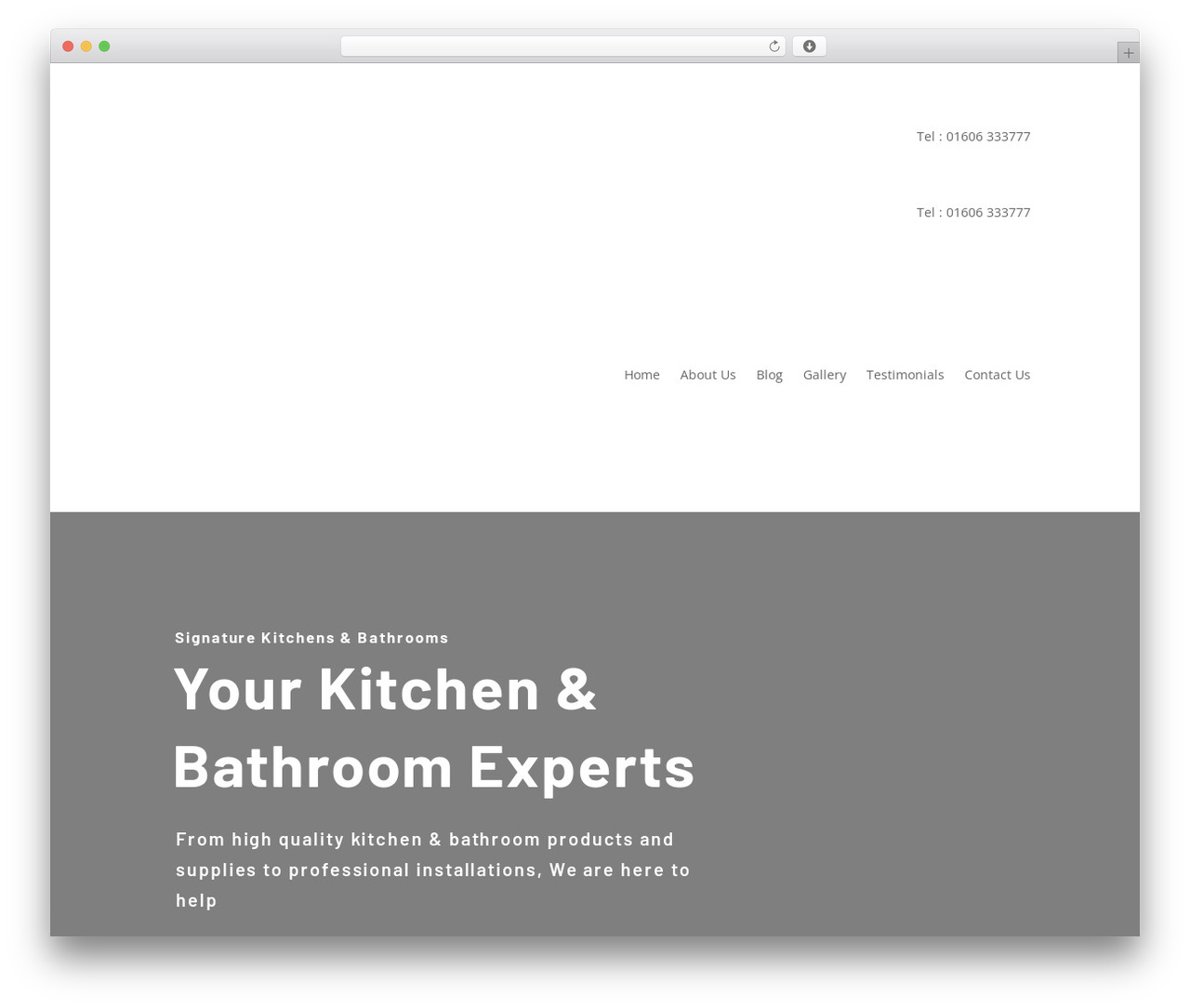 WordPress theme Divi - signature-kb.co.uk