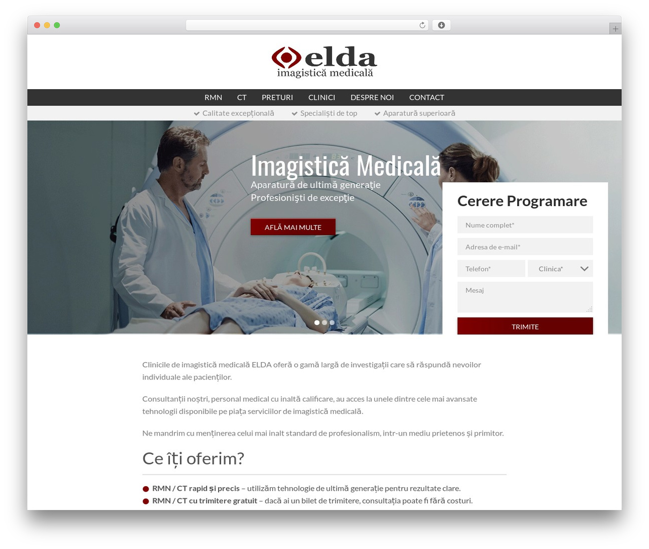 WordPress theme Elda - elda.com.ro