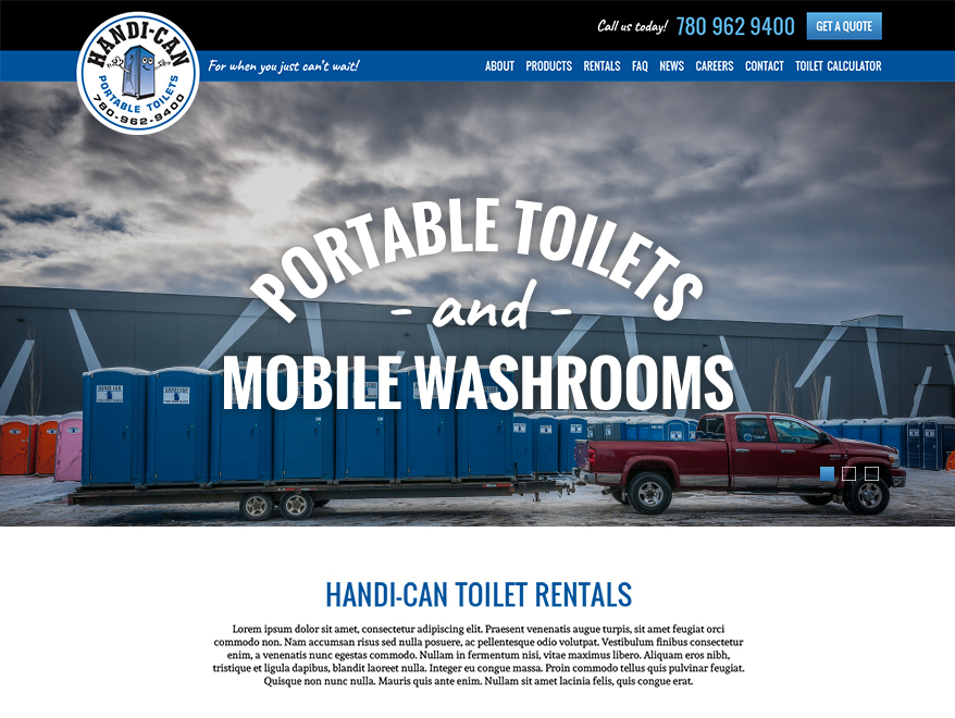 WordPress theme Handi Can by KEEN Creative