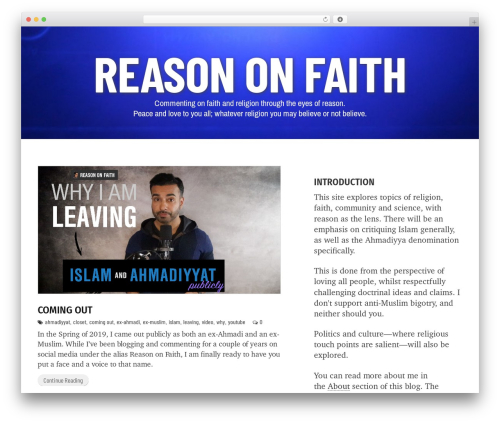 Post carousel pro WordPress plugin - reasononfaith.org