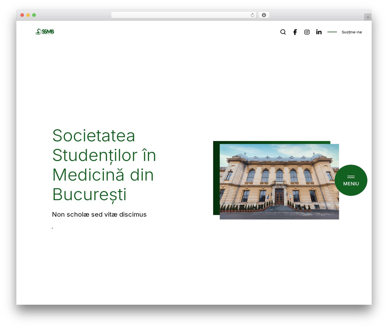 WordPress theme Somentra - ssmb.ro