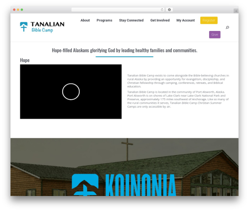 Better block editor WordPress plugin - tanalianbiblecamp.org