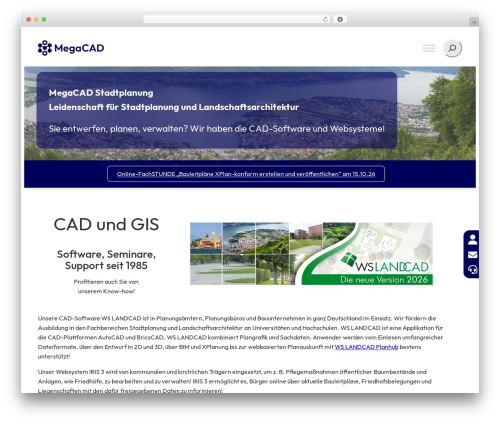 Personio integration WordPress plugin - megacad-stadtplanung.de