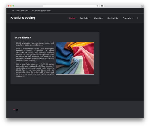 WP theme jetBlack - khalidweaving.com WP theme jetBlack - khalidweaving.com