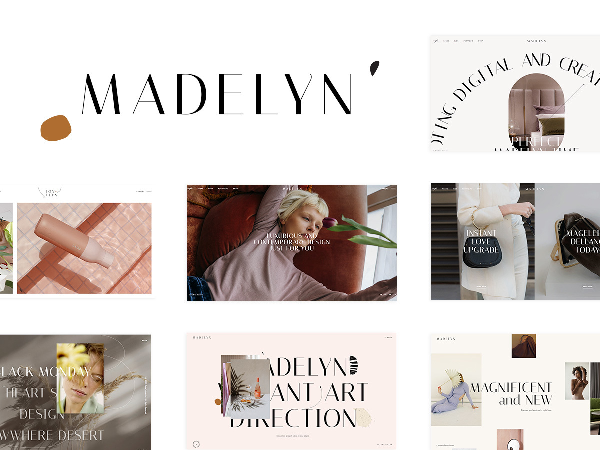 WP theme Madelyn