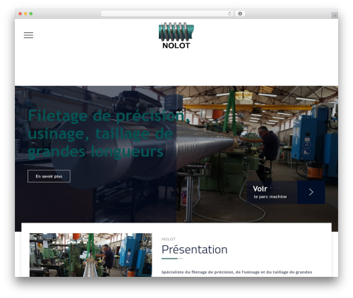 WP theme Tectxon - nolotsa.fr