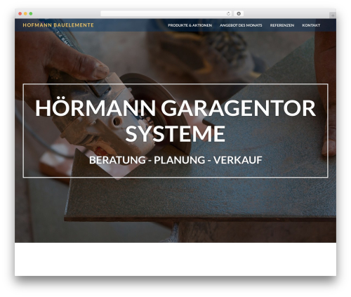 WP theme WP Simple - garagentorrenovierung.de