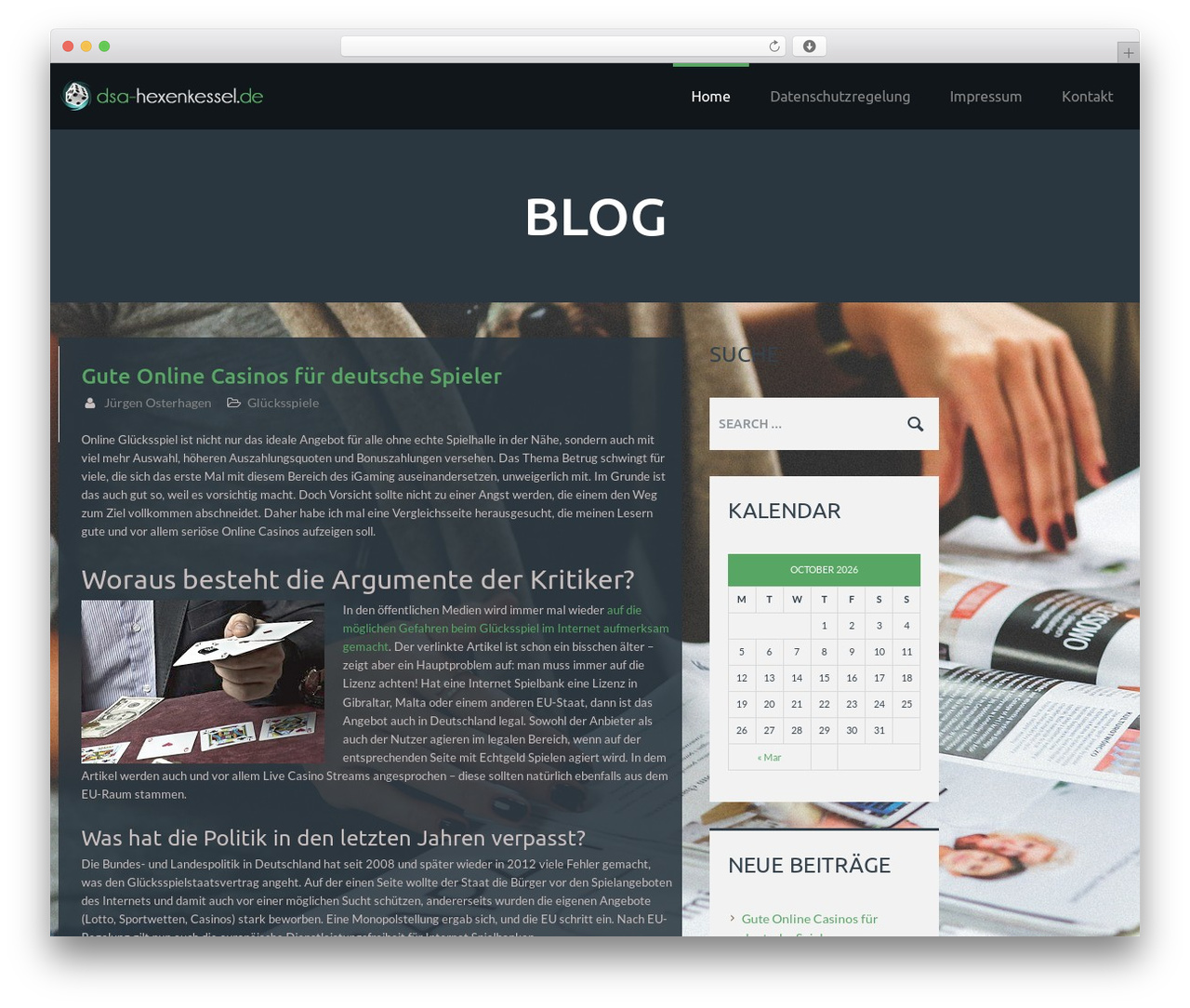WR-Elite theme WordPress - dsa-hexenkessel.de