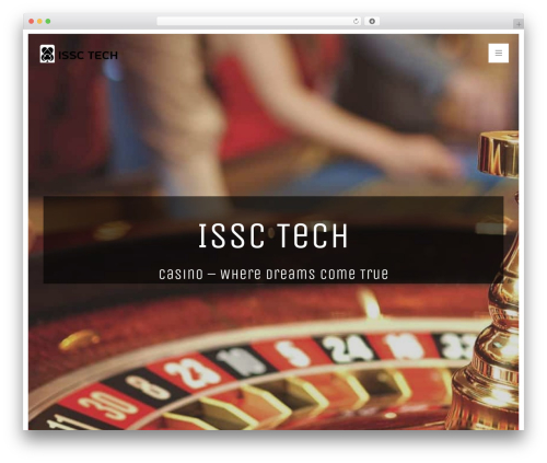 Yaga WordPress website theme - issc-tech.com