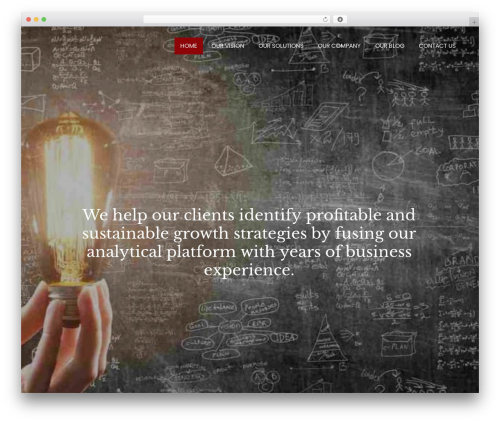 You WordPress theme - marketfusionanalytics.com