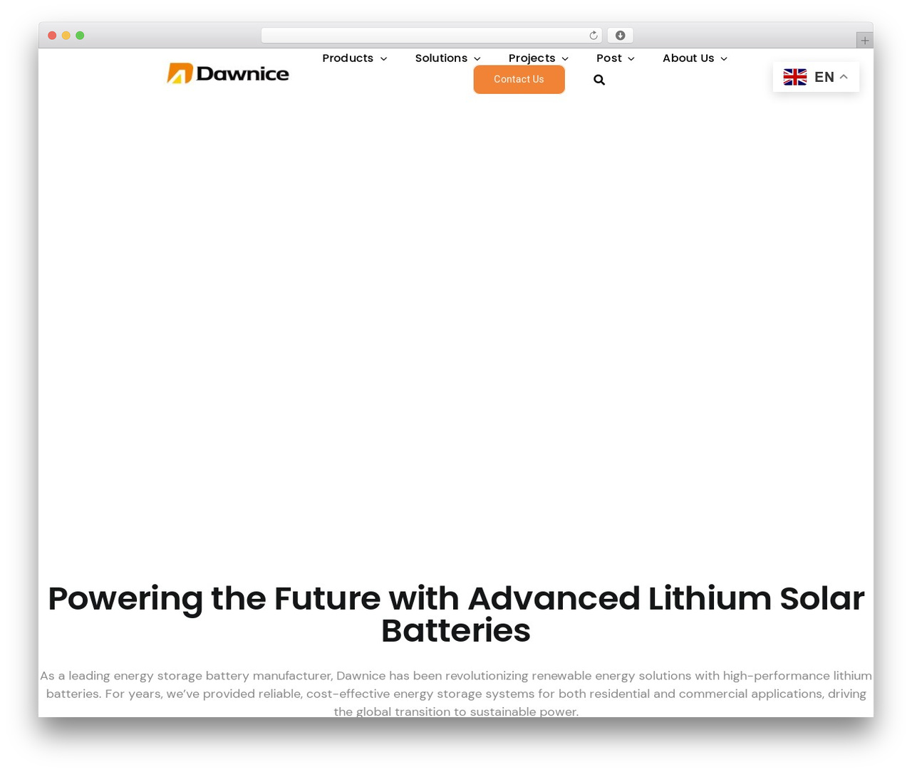 Avada WordPress theme - www.energydawnice.com